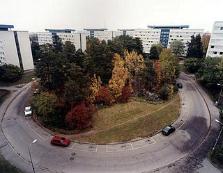Flogsta, students residential complex. Uppsala, Sweden 09.2000